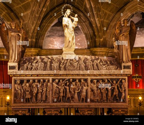 Crypt Sarcophagus of St Eulalia 4th Century Martyr Gothic Catholic ...