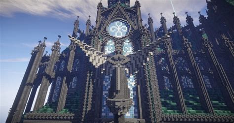 Prismarine Cathedral – Minecraft Building Inc