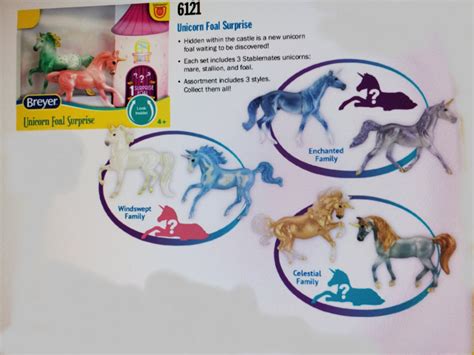 Breyer Horses Stablemates Unicorn Foal Surprise (All Three Sets) Prime Pricing plus Free ...