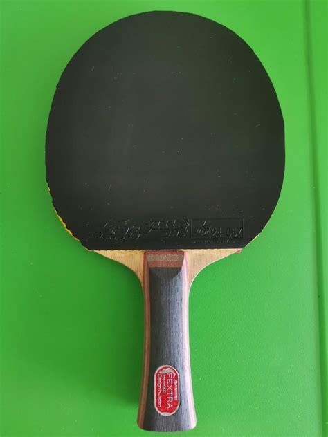 Sanwei Fextra table tennis blade w dhs gold arc butterfly rozena for sale, Sports Equipment ...