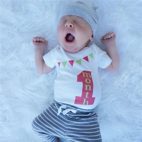 One Month Baby Photo Outfit - Baby Clothes