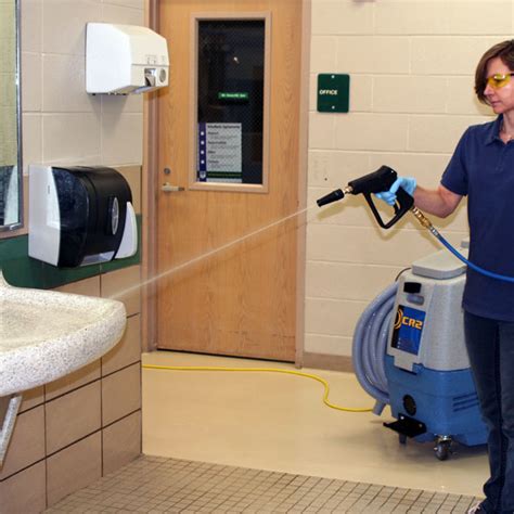 Touch-Free Restroom Cleaning Equipment | Restroom Cleaning Machine