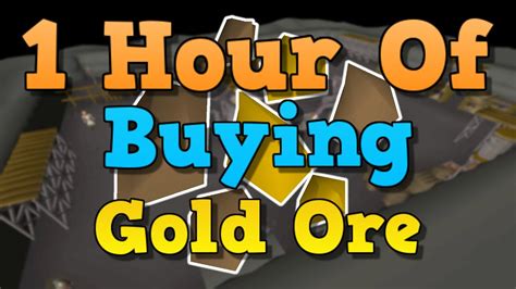 OSRS Buying Gold Ore For 1 Hour In Blast Furnace 2021 - YouTube