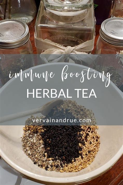 Immune Boosting Herbal Tea | Herbal teas recipes, Herbalism, Herbal tea recipe