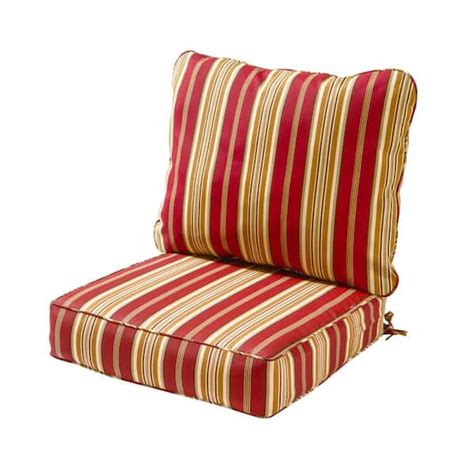 Greendale Home Fashions Roma Stripe 2-Piece Deep Seating Outdoor Lounge ...