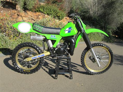 82 KAWASAKI KX125 DIRT BIKE MOTORCYCLE AHRMA RARE!