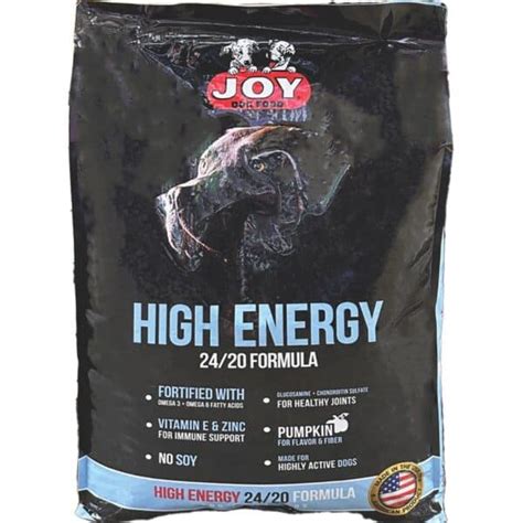 JOY 24/20 High Energy Dog Food 50 lb | UPCO Pet Supplies