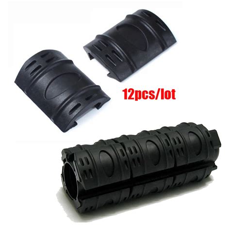 Aliexpress.com : Buy Rubber Tactical Picatinny Hand Guard Quad Rail ...