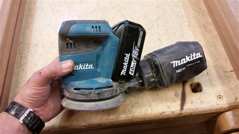 Makita 18v orbital sander | UK Workshop