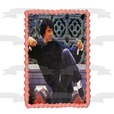 Jackie Chan the Legend of Drunken Master Classic Film Edible Cake Topp – A Birthday Place