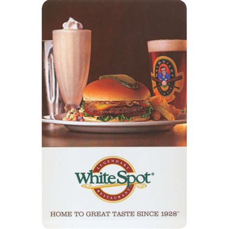 White Spot $10 Gift Card | More Rewards