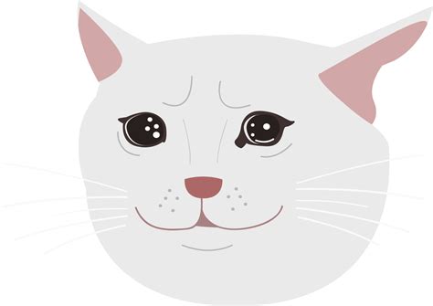 Crying Cat Meme Icon 12721540 Vector Art at Vecteezy