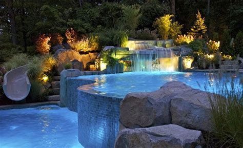 15 Pool Waterfalls Ideas for Your Outdoor Space | Home Design Lover