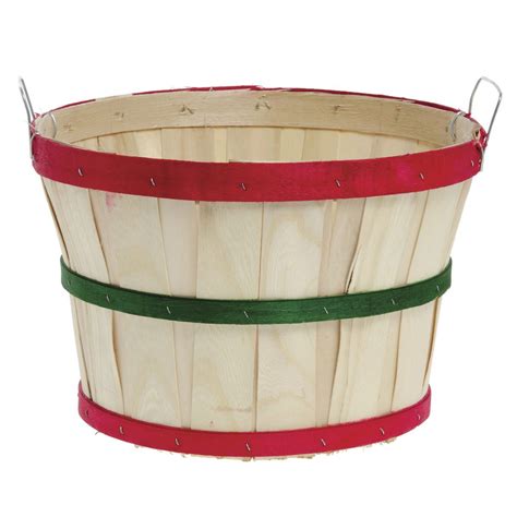 Half Bushel Baskets with Side Handles, 14" x 9 1/2"