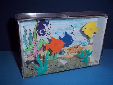 UNDERSEA Craft aquarium kit | Artesanías de preescolar, Elaboración, Artesanías de niños