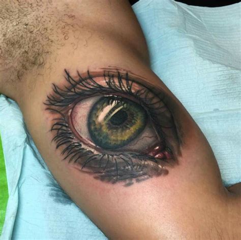 Realistic Eye Tattoo by Jake Ross | Realistic eye tattoo, Eye tattoo ...