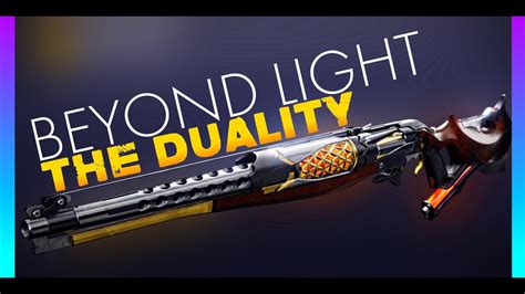 Destiny 2 Beyond Light | DUALITY EXOTIC SHOTGUN PVP Test! is it better than CHAPERONE? - YouTube