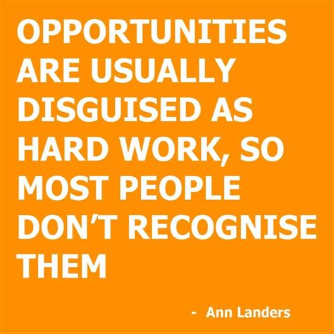 Ann Landers - hard work quote | Funny... | Pinterest | Work hard, Hard ...