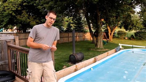 Wood Burning Pool Heater - How Well Does it Work? - YouTube