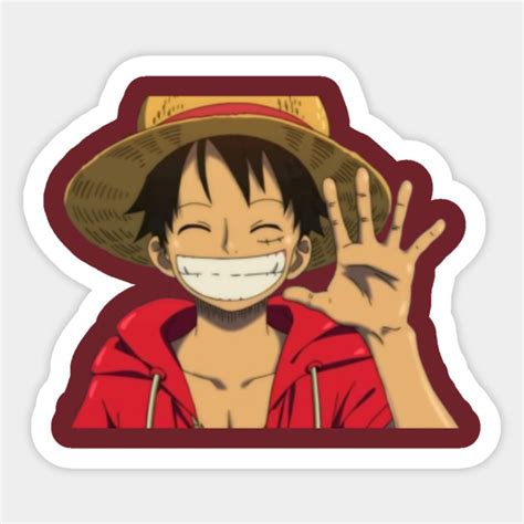 Luffy One Piece - Luffy - Sticker | TeePublic