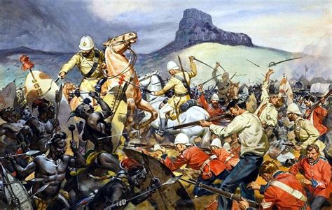 Battle of Isandlwana on 22 January 1879 was the first major encounter in the Anglo–Zulu War ...