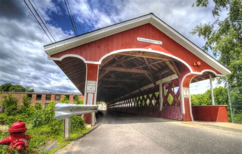 Covered Bridge in New Hampshire jigsaw puzzle in Bridges puzzles on ...