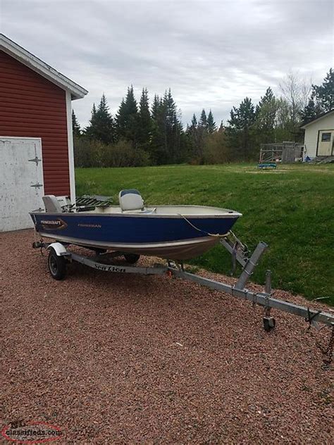 14 ft aluminum boat,trailer,motor - Hillview, Newfoundland Labrador ...