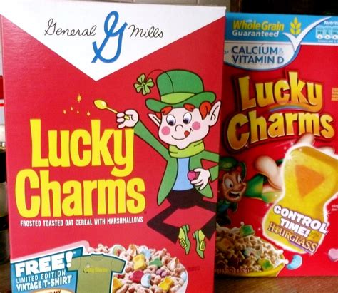 retro Lucky Charms packaging | ..and the modern day version … | Flickr