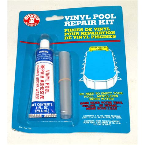 elmleisure - Vinyl Pool Repair Kit 1Fl oz | Swimming Pool Repair Products