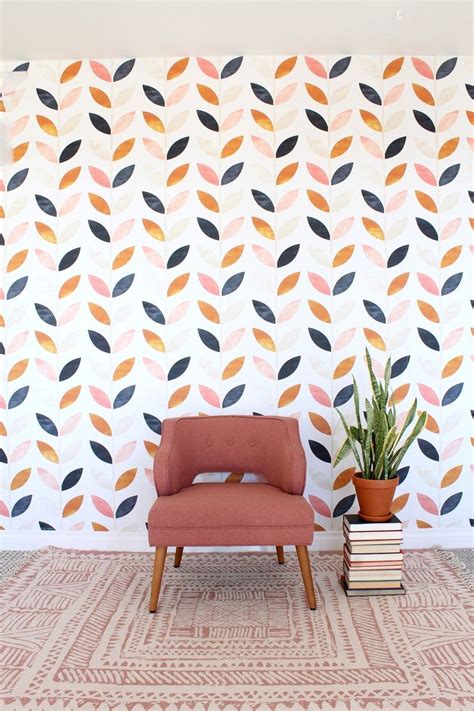 Scandinavian style pattern Vintage wallpaper Self | Etsy Scandinavian ...