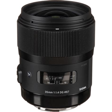 Sigma 35mm f/1.4 DG HSM Art Lens for Canon EF 340-101 B&H Photo