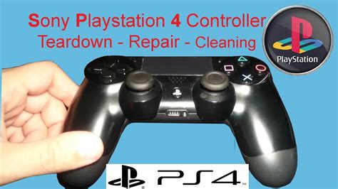 Sony Playstation 4 controller - Teardown, Repair, Cleaning - YouTube