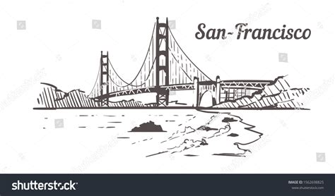 403 Golden Gate Bridge Sketch Images, Stock Photos & Vectors | Shutterstock