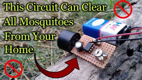 Ultrasonic Mosquito Repellent, Frequencies, Circuit, Sound, Development ...