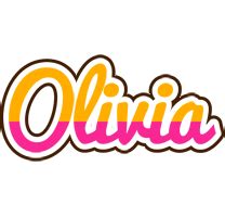 Olivia Logo | Name Logo Generator - Smoothie, Summer, Birthday, Kiddo, Colors Style