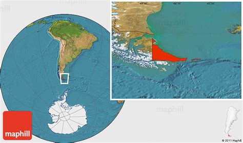 Tierra Del Fuego Map