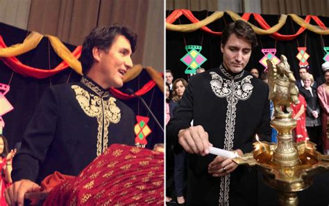 Justin Trudeau Celebrated Diwali In Canada Looking Dapper In A Black Sherwani And OMG!