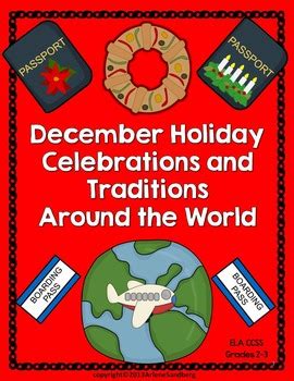 December Holiday Celebrations and Traditions Around the World by LMN Tree