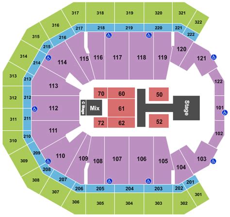 Pinnacle Bank Arena Lincoln NE Seating Chart