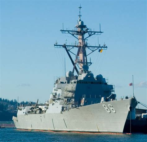 USS Shoup DDG 86 Arleigh Burke class guided missile destroyer AEGIS