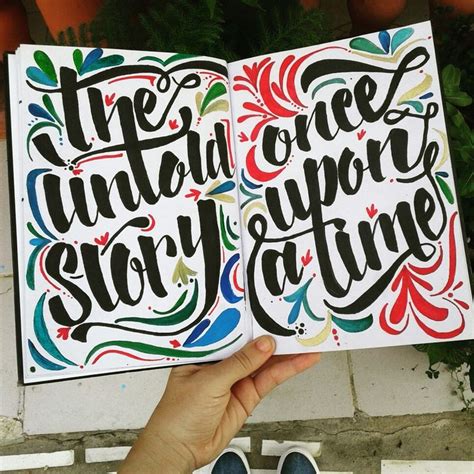 Once Upon A Time #LetteringLove