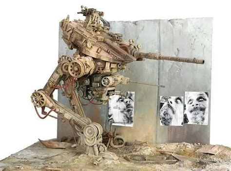 Unknown - Walker Tank [Pic!] : Kitbash | Sci fi concept art, Robots concept, Paleo art