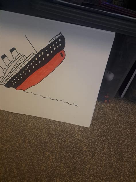 Titanic drawing : r/Historic_Travels