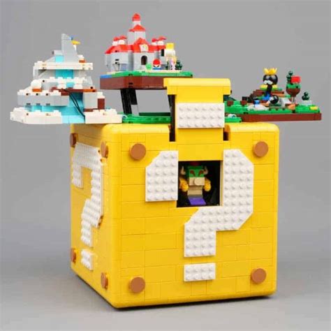 Super Mario 64 Question Mark Block 71395 Ideas Creator Series 2064Pcs ...