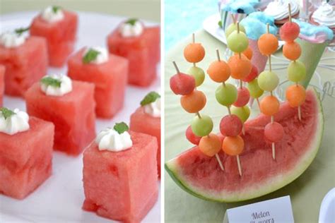 End of summer party food - Decoist