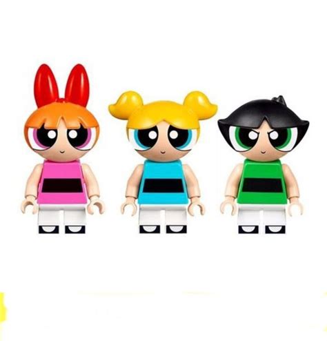 LEGO Powerpuff girls set of 3, Hobbies & Toys, Toys & Games on Carousell