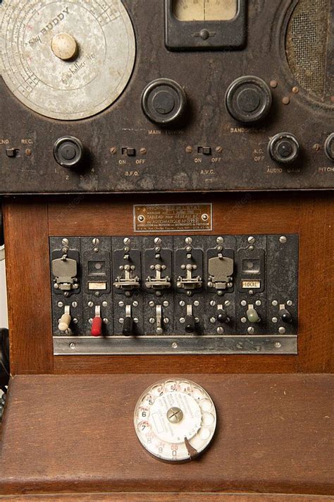 Historic Wooden Telephone Switchboard From The 1950s Operator ...