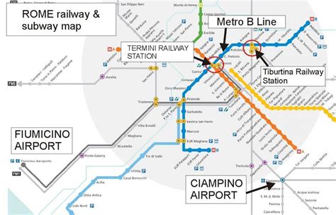 Stazione termini di roma, mappa Roma mappa (Lazio - Italia)