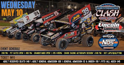 Lincoln Speedway on Twitter: "It's 𝙍𝘼𝘾𝙀𝘿𝘼𝙔 for the 💥𝗚𝗘𝗧𝗧𝗬𝗦𝗕𝗨𝗥𝗚 𝗖𝗟𝗔𝗦𝗛💥 ...