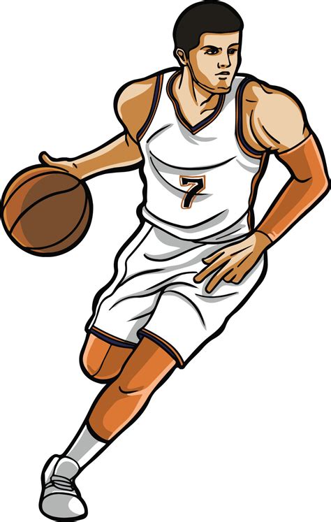 basketball player action illustration clip art collection 20336690 ...